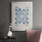 Monochrome Terra Mesa Tile I - Modern Framed Canvas Print