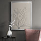 Neutral Lines I - Modern Framed Canvas Print