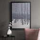 Bare Trees in Winter I - Modern Framed Canvas Print