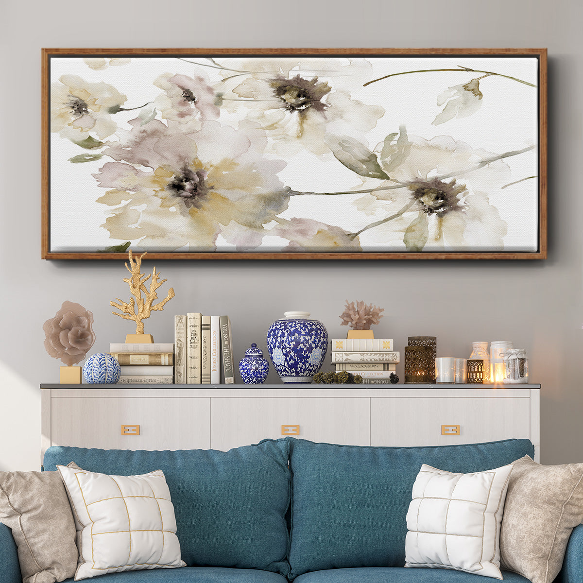 Translucent - Floater Framed Canvas Print