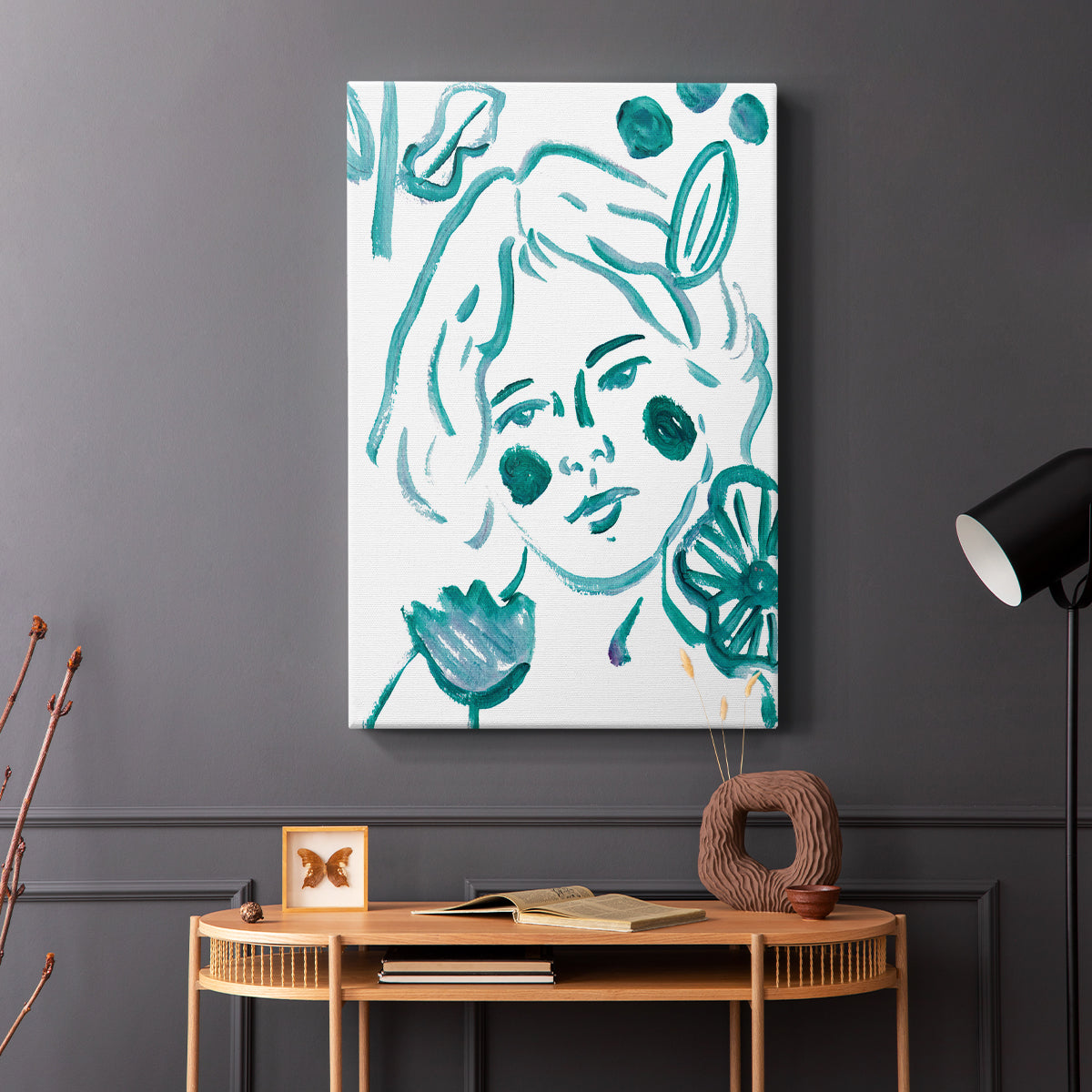 Budding Flower III - Canvas Art Print