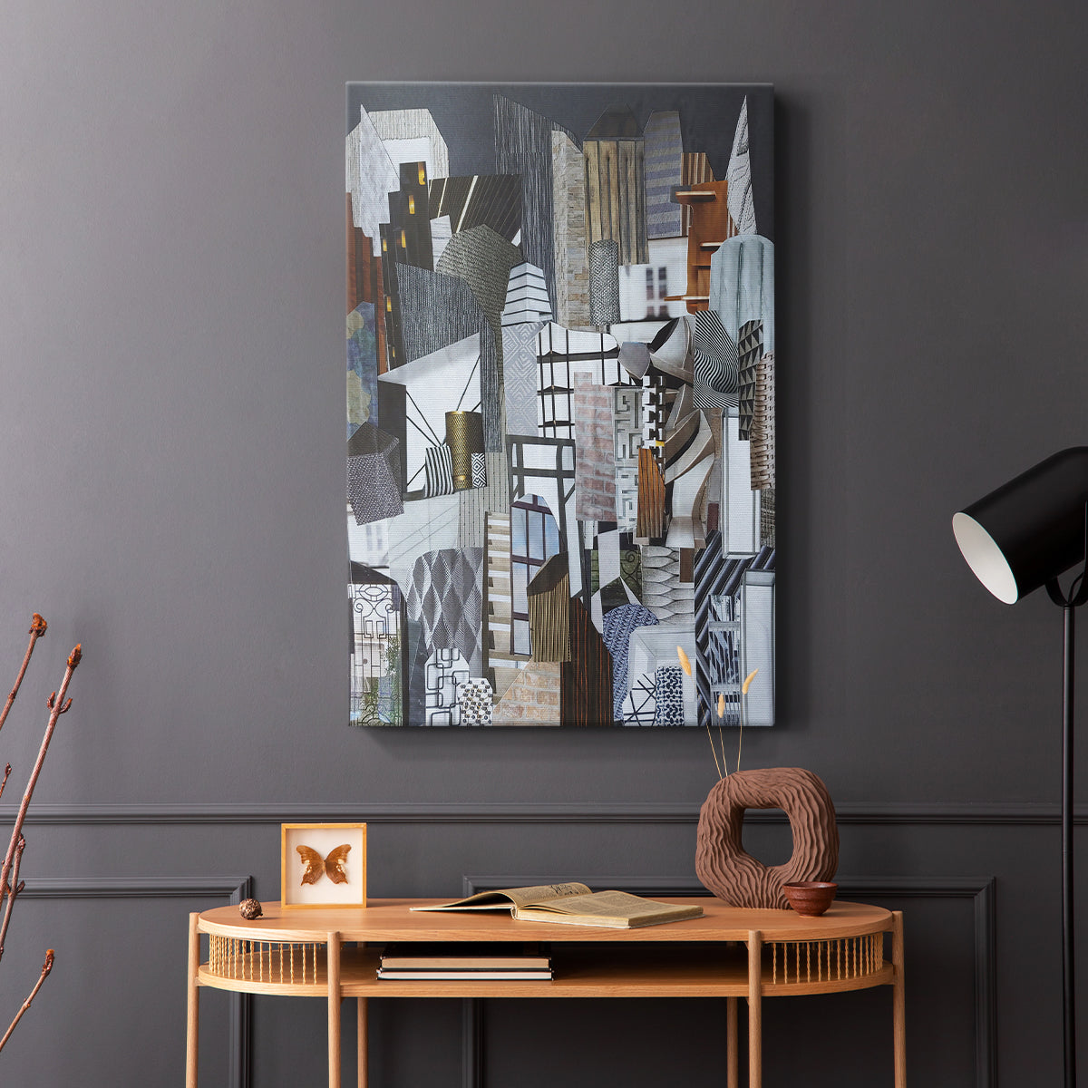Western Metropolis - Canvas Art Print