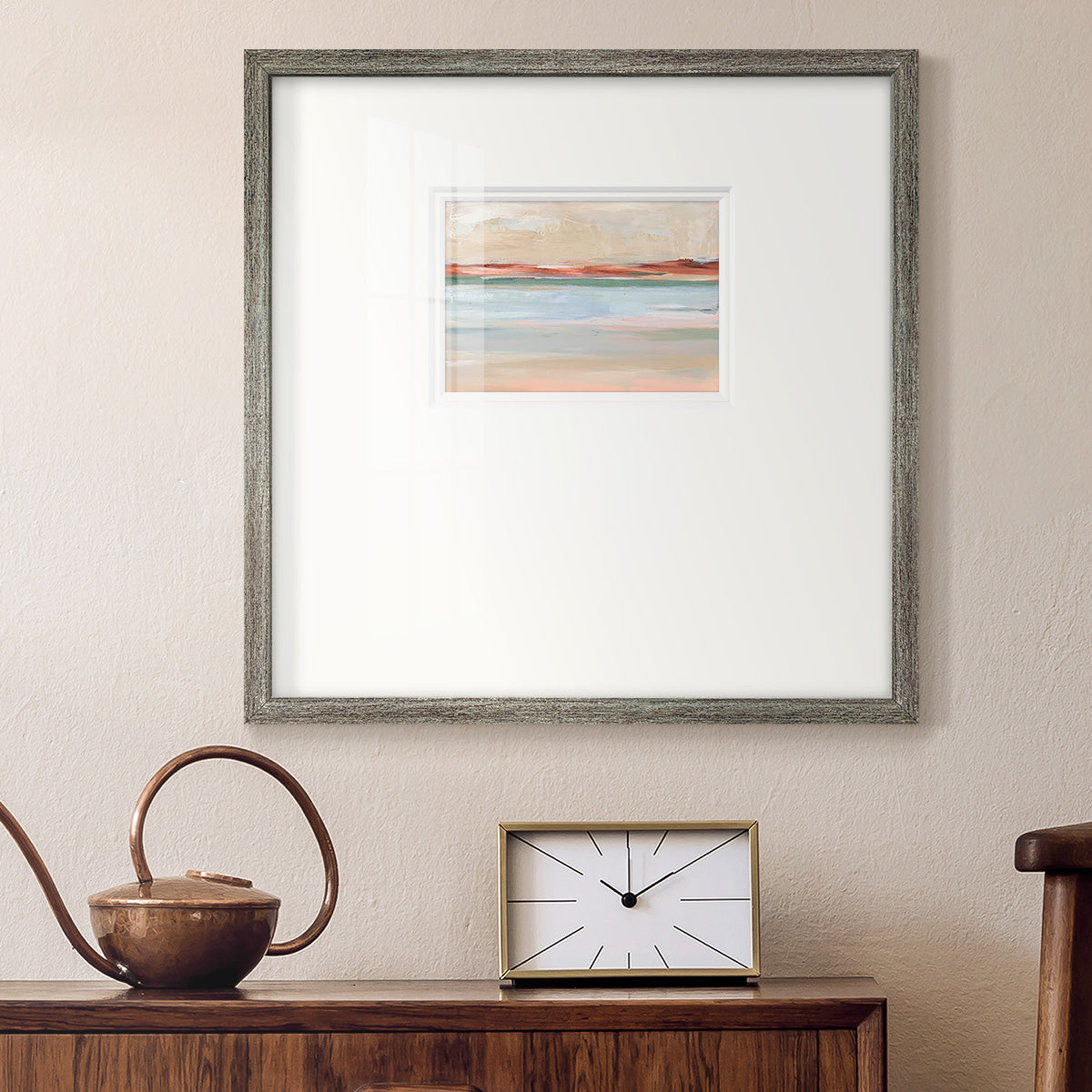 Sienna Horizon II Premium Framed Print Double Matboard