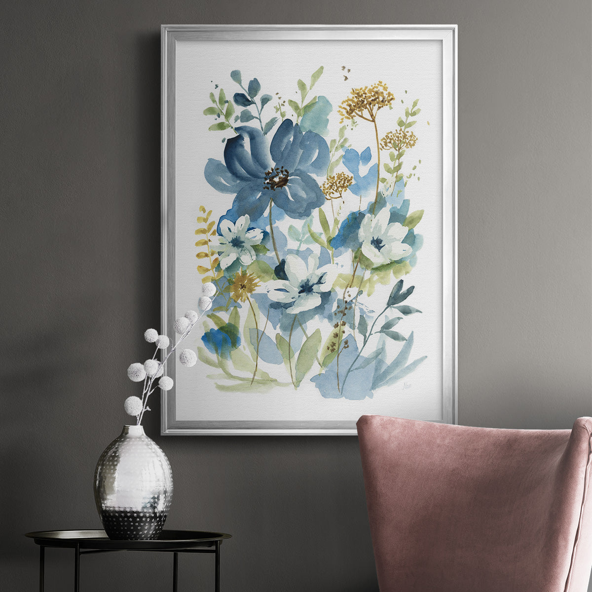 Wild Medley I - Modern Framed Canvas Print