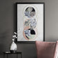 Inner Circles II - Modern Framed Canvas Print