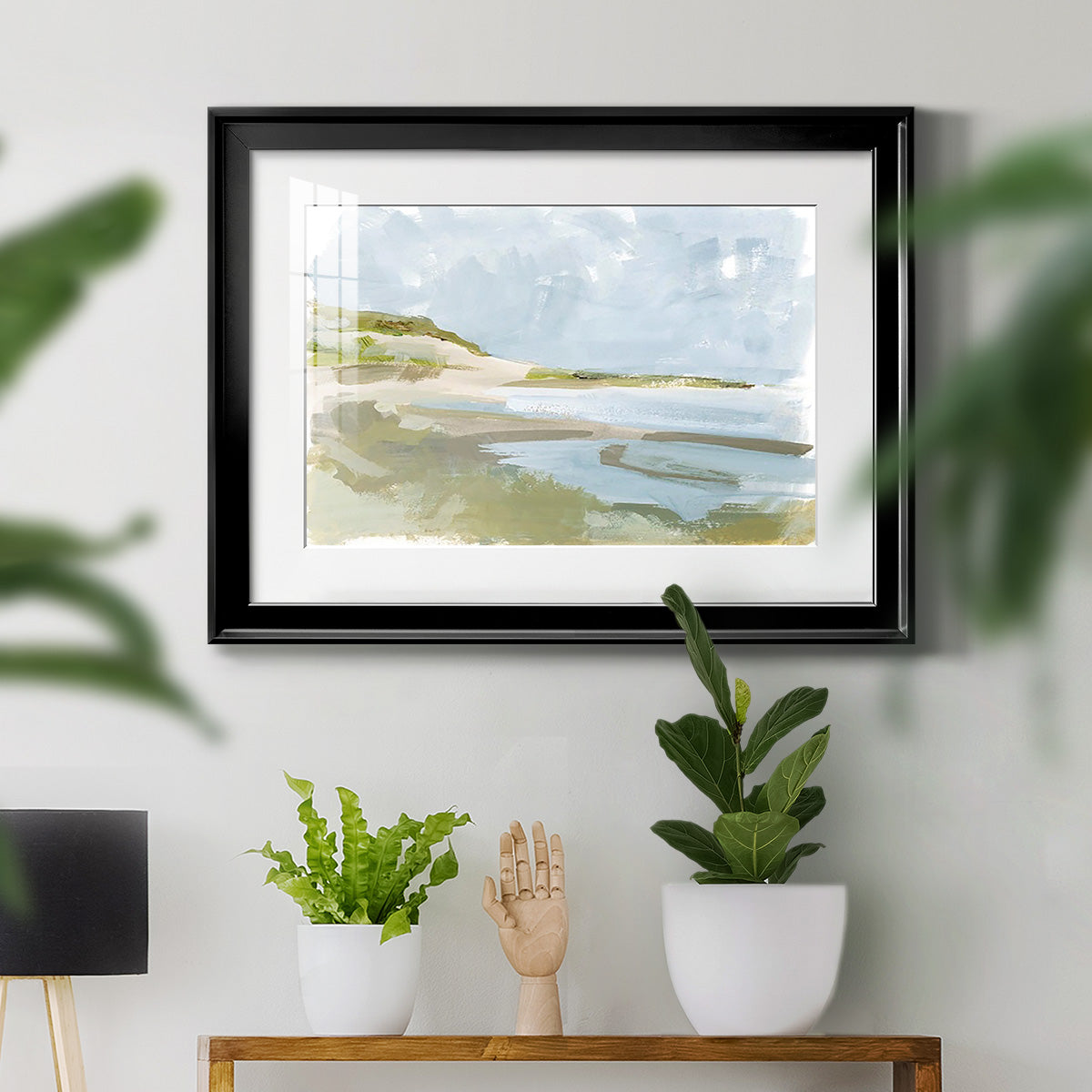 Sea Cove Impression II Premium Framed Print - Ready to Hang