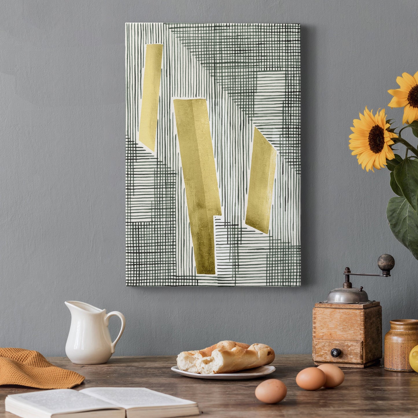 Shadow Screen II - Canvas Art Print