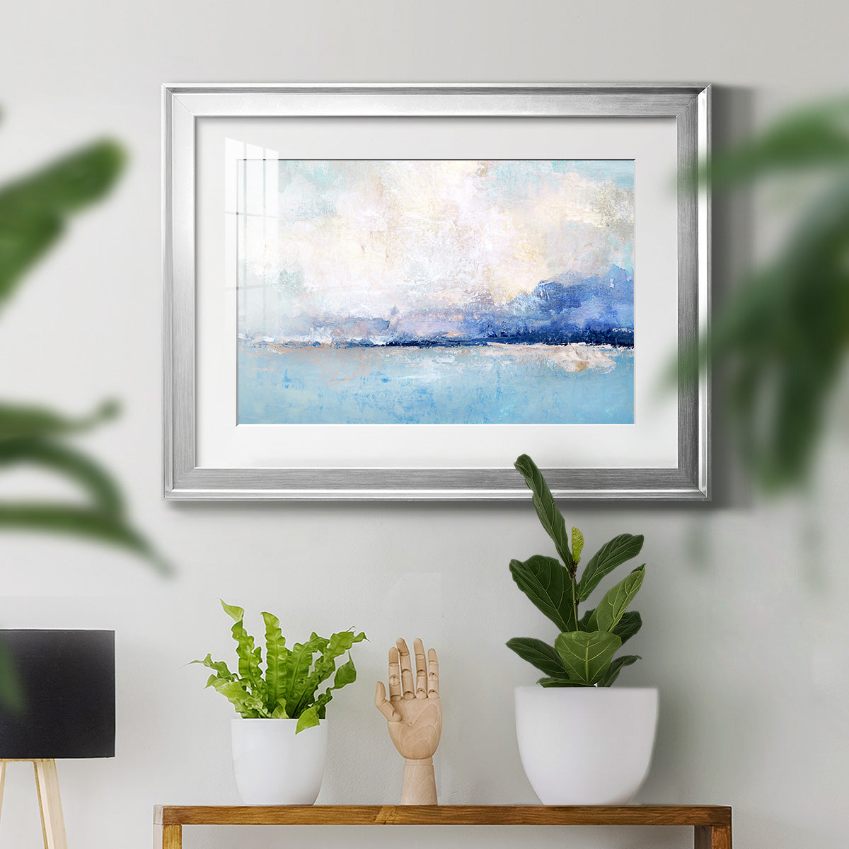 Symphony Bay - Modern Framed Art Print