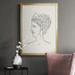 Greek Busts III - Modern Framed Canvas Print