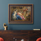 The Muses Urania and Calliope - Ornate Framed Canvas Print