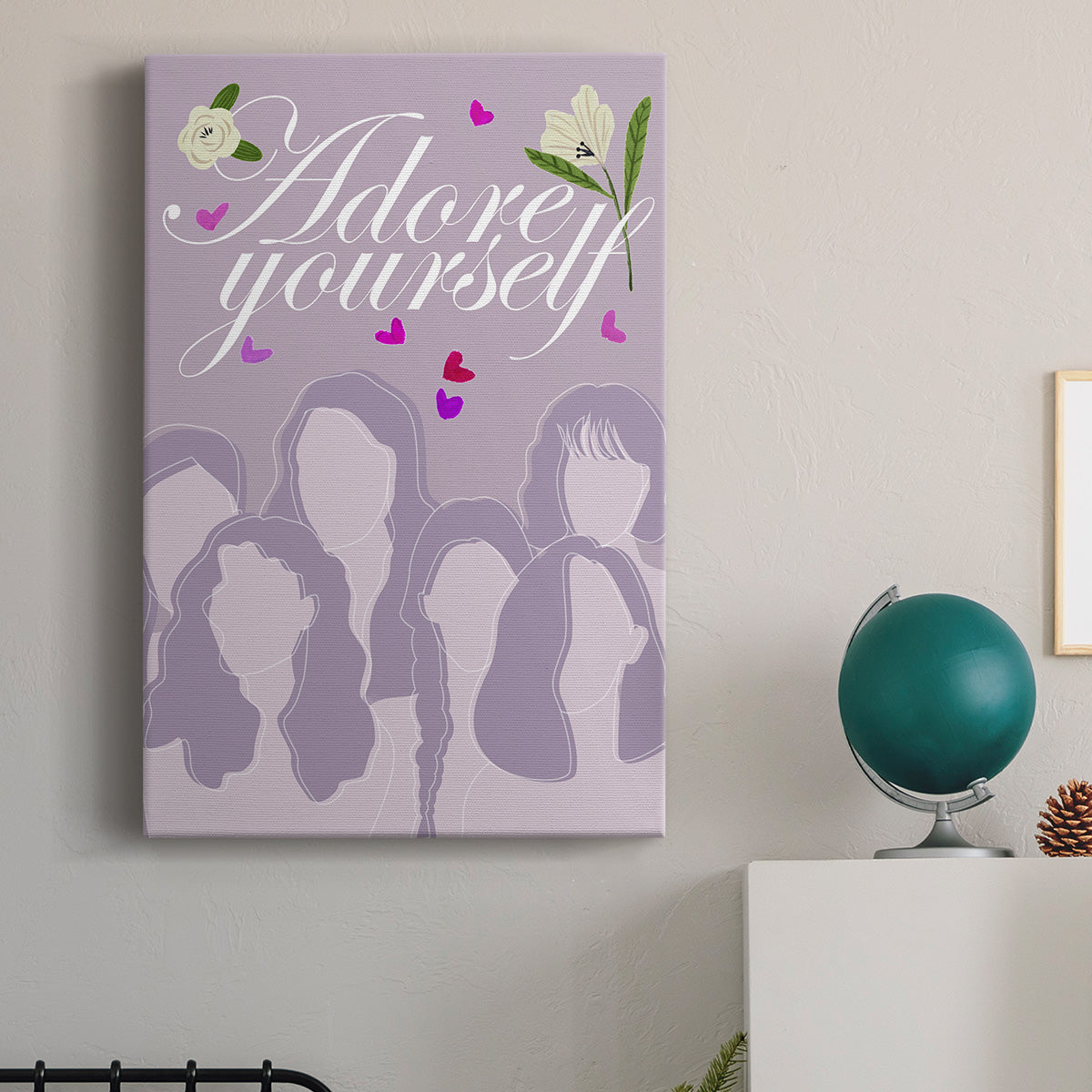 Happy Galentine's Day Collection B - Canvas Art Print