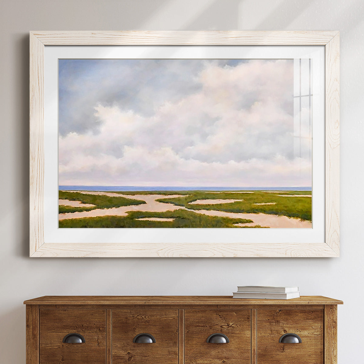 Beach Dunes - Barnwood Framed Art Print
