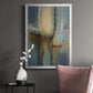 Moon Shadows - Modern Framed Canvas Print