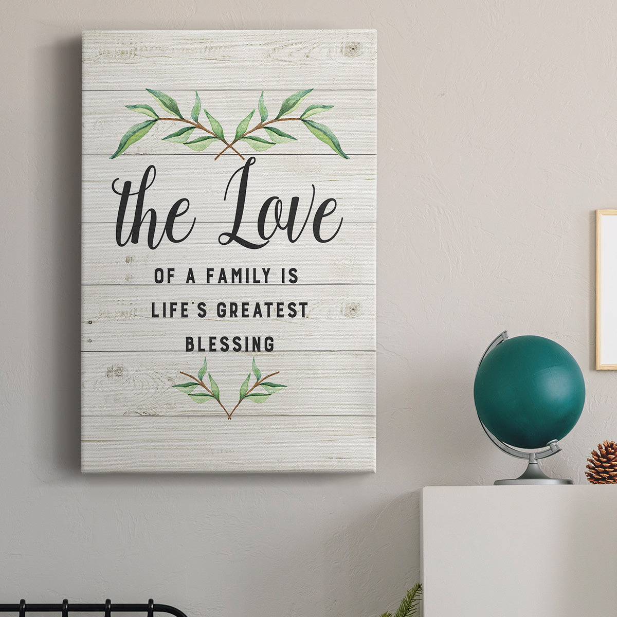 Love of a Family Premium Gallery Wrapped Canvas - Ready to Hang