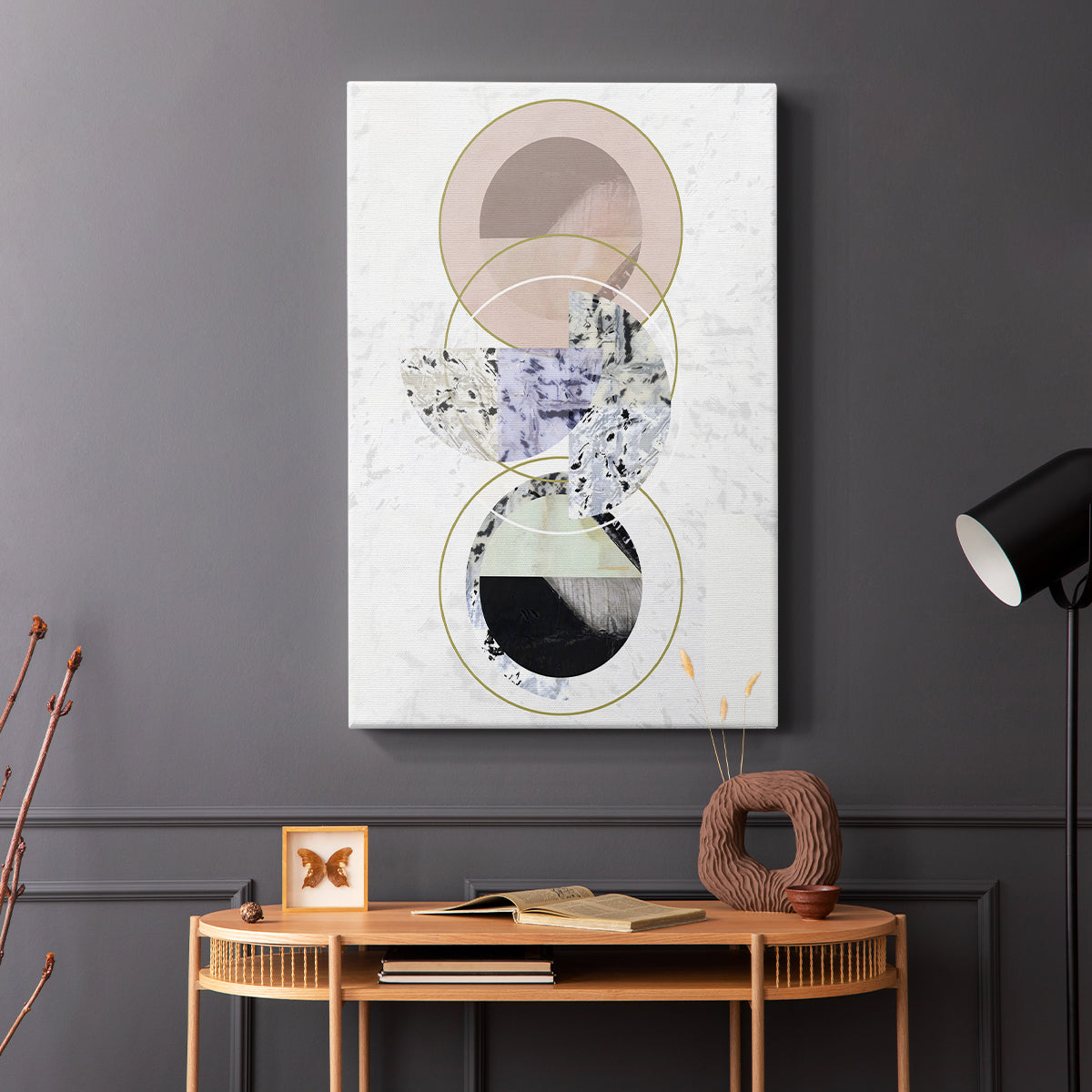 Inner Circles I - Canvas Art Print