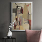 Peaches - Modern Framed Canvas Print