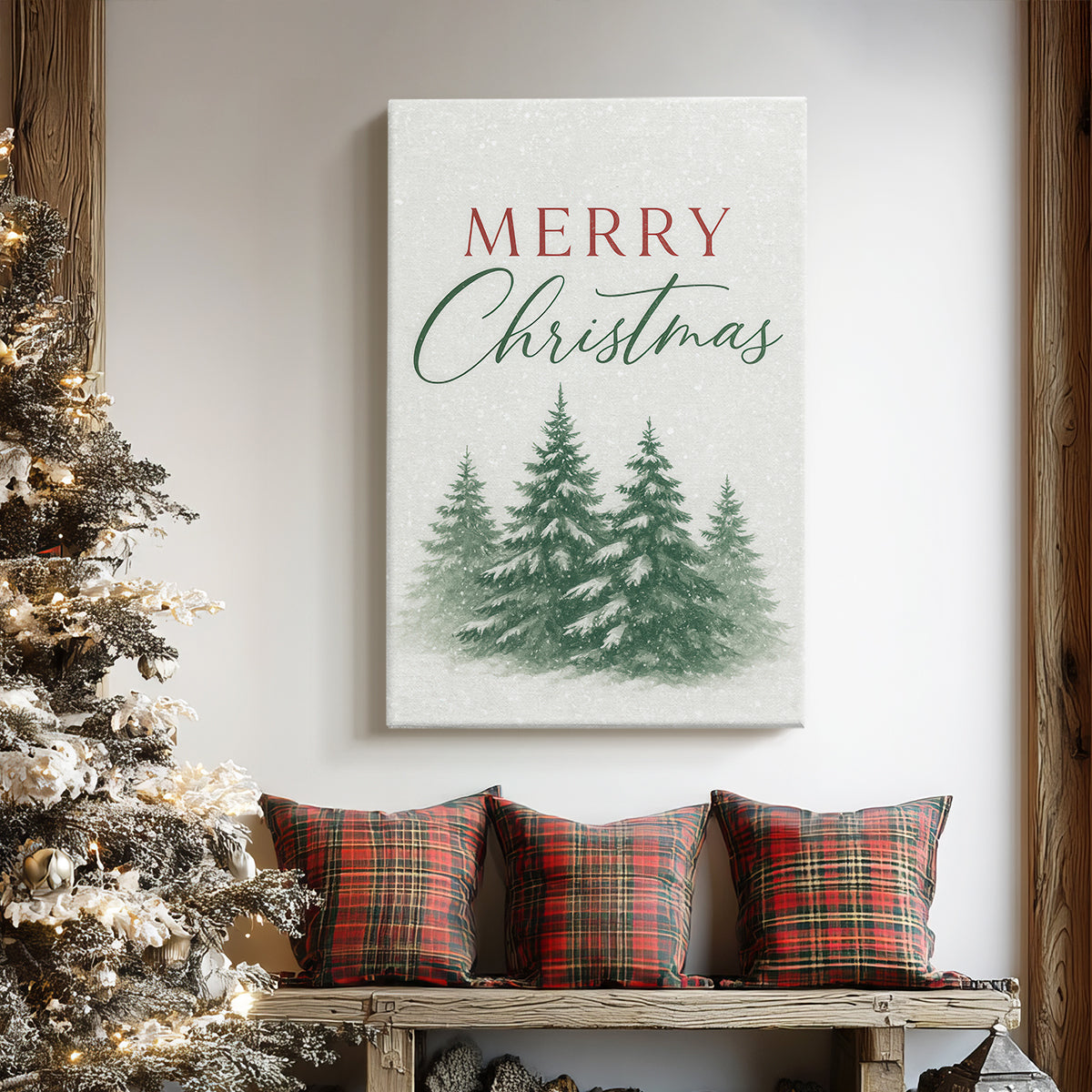 Silver Carol - Canvas Art Print
