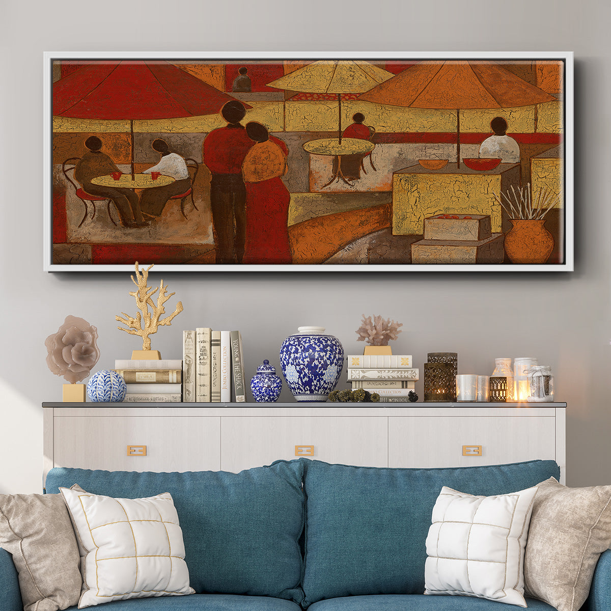 Lasting Memory II - Floater Framed Canvas Print