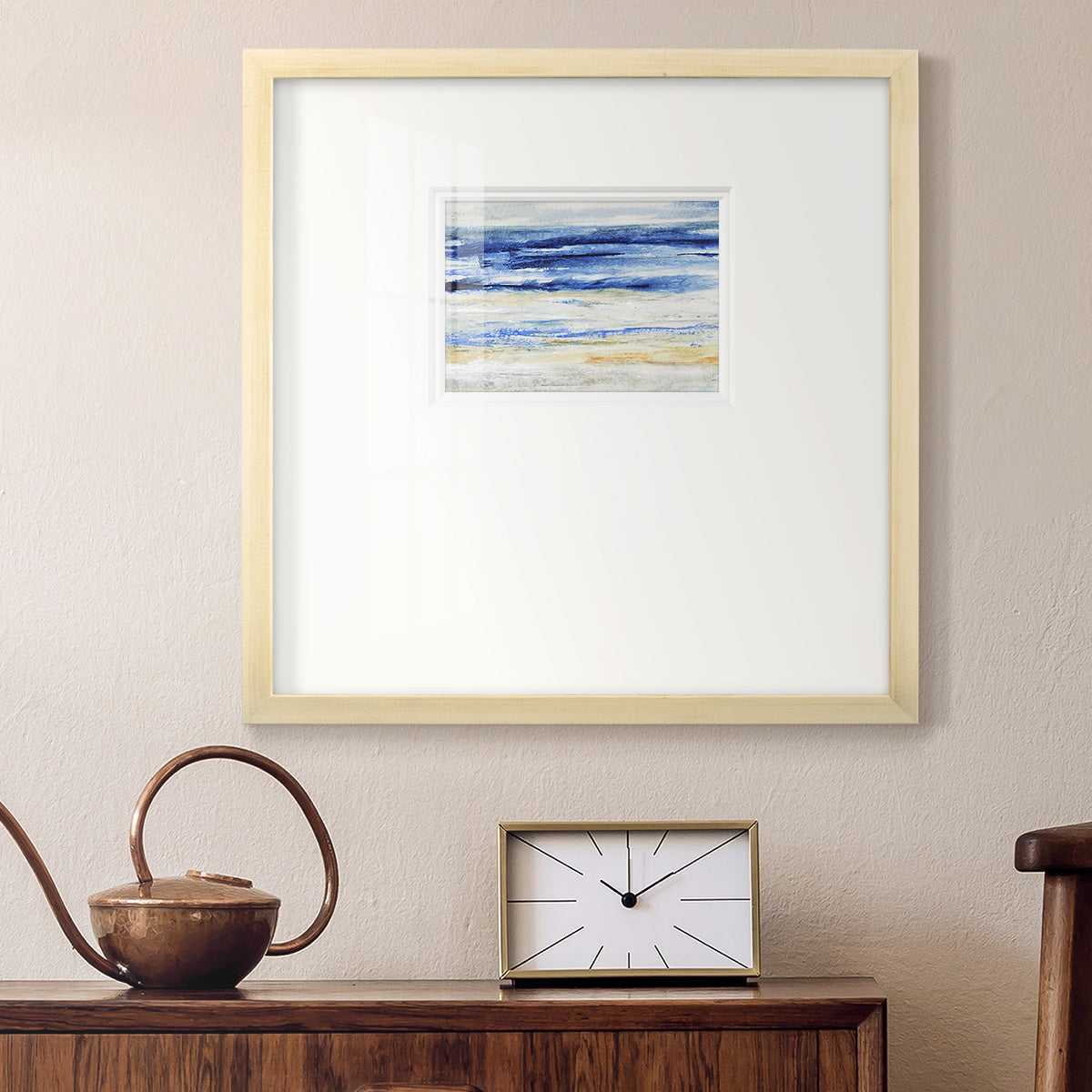 Choppy Seas II Premium Framed Print Double Matboard