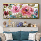 Garden Palette I - Floater Framed Canvas Print