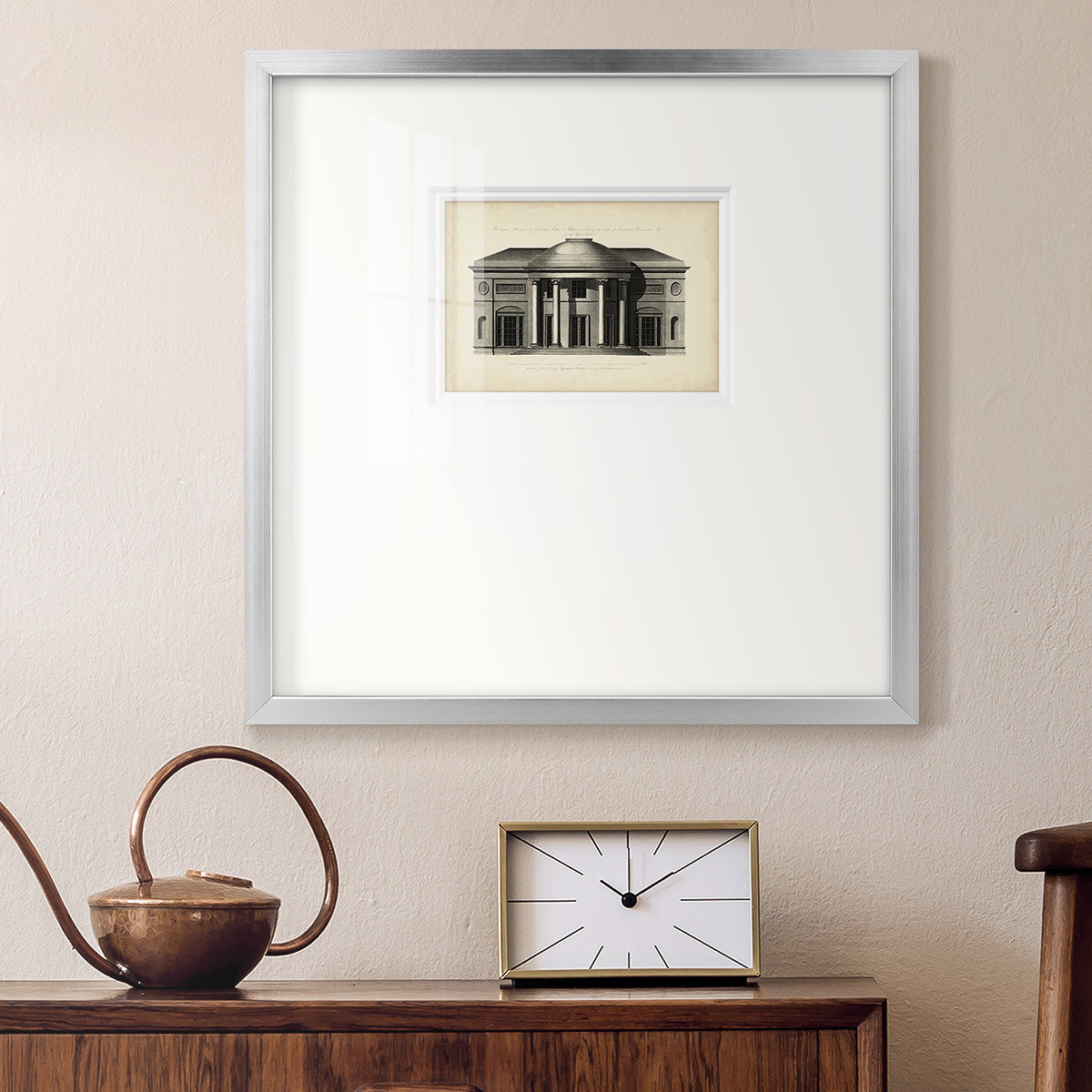 Richardson Architecture III Premium Framed Print Double Matboard