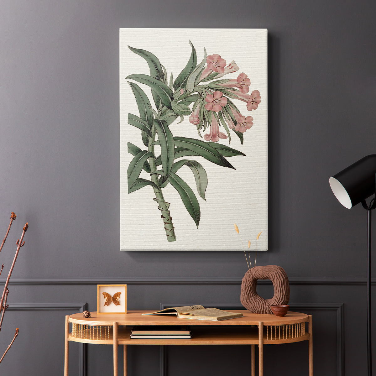 Pink Floral Mix VI - Canvas Art Print