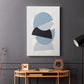 Shapely Blues I - Canvas Art Print