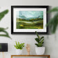 Emerald View III Premium Framed Print - Ready to Hang