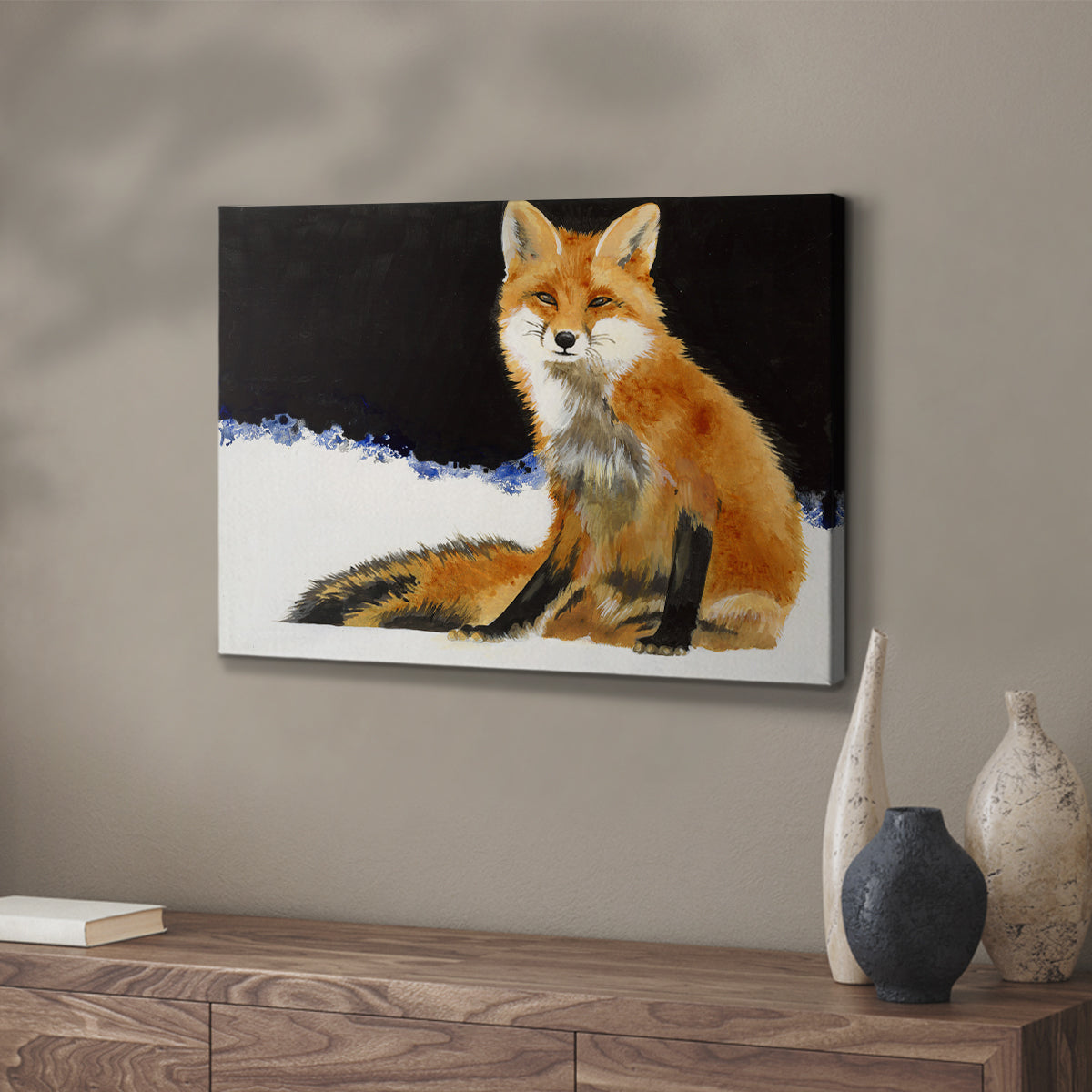 Fox - Canvas Art Print