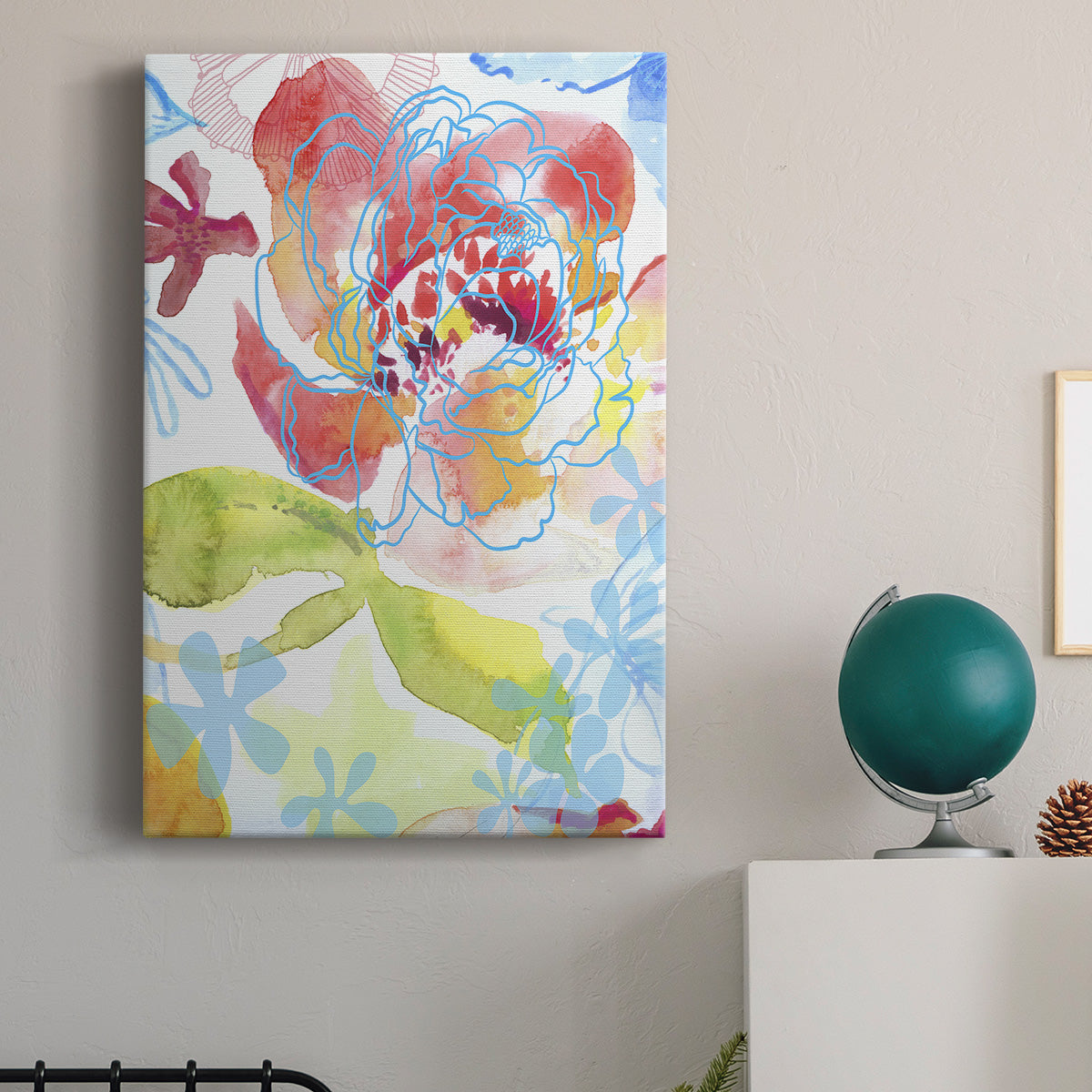 Blossoms in the Sun II Premium Gallery Wrapped Canvas - Ready to Hang