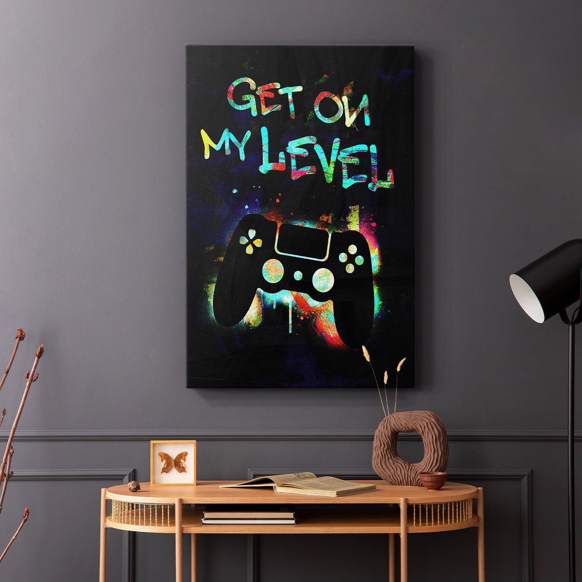 Gamer Tag II - Canvas Art Print