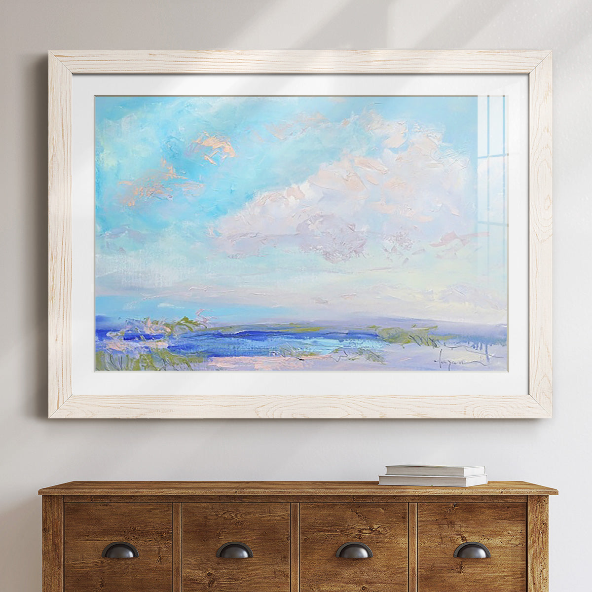 A Perfectly Lovely Day - Barnwood Framed Art Print