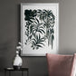 Ink Jungle I - Modern Framed Canvas Print
