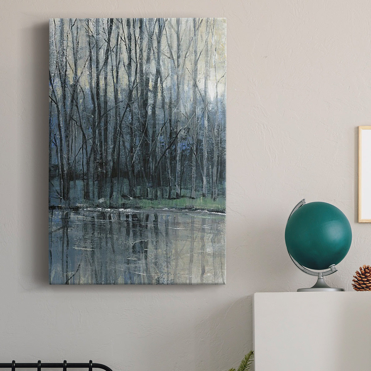 Morning Drizzle I Premium Gallery Wrapped Canvas - Ready to Hang