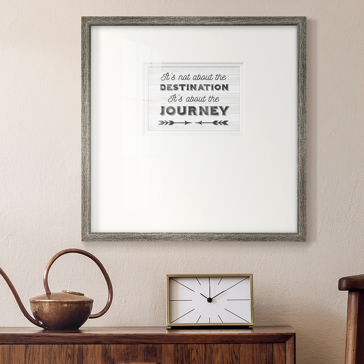 Destination Premium Framed Print Double Matboard