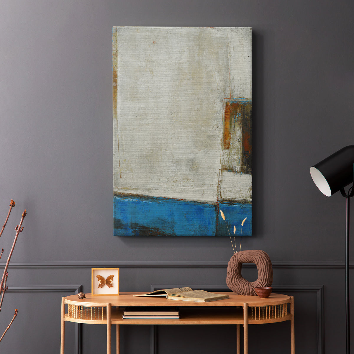 A Warped Window - Canvas Art Print
