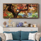 Dreaming of October - Floater Framed Canvas Print
