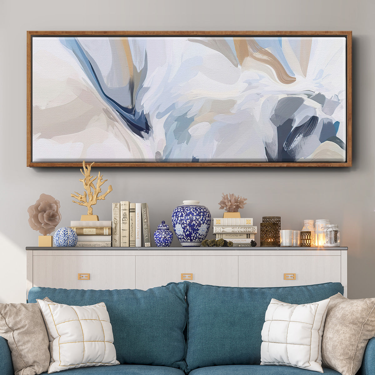 Fresh Air II - Floater Framed Canvas Print