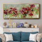 Playful Garden - Floater Framed Canvas Print