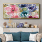 Garden Palette II - Floater Framed Canvas Print