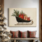 Gilded Yule at Dawn - Canvas Art Print