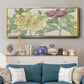 Peony Blooms II - Floater Framed Canvas Print