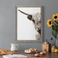 Highland Cattle - Premium Canvas Framed in Barnwood - Ready to Hang