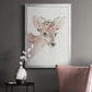 Dressy Fawn - Modern Framed Canvas Print