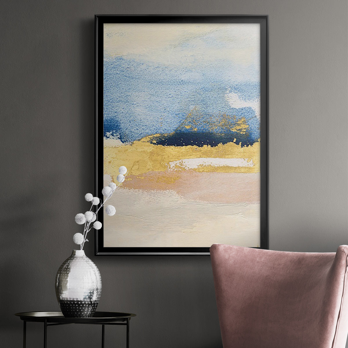 Pampa II - Modern Framed Canvas Print