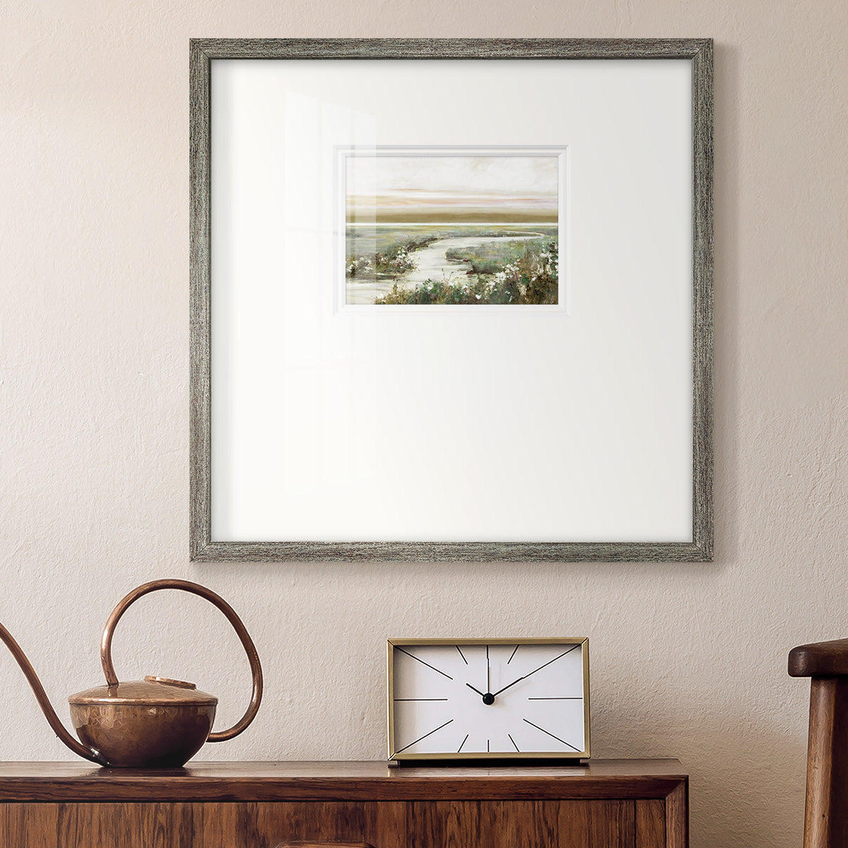 Eternity in Dawn Premium Framed Print Double Matboard