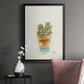 Succulent III - Modern Framed Canvas Print