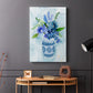 Blue Bouquet II - Canvas Art Print