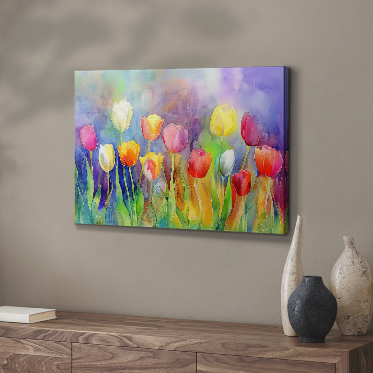 Floral Watercolor XVI - Canvas Art Print