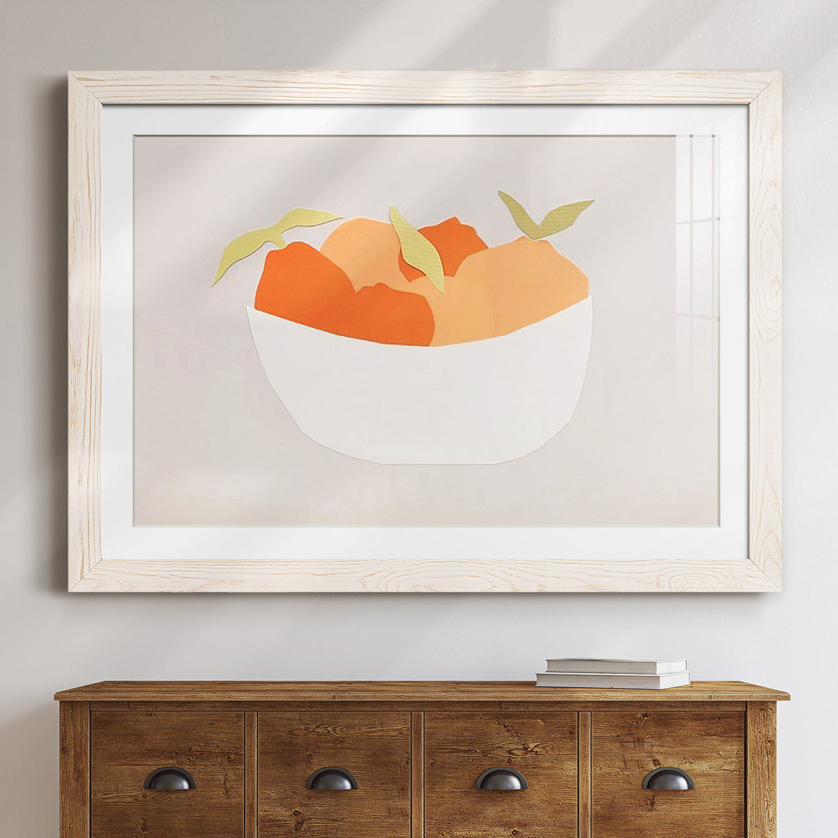 Sumo Citrus II - Barnwood Framed Art Print
